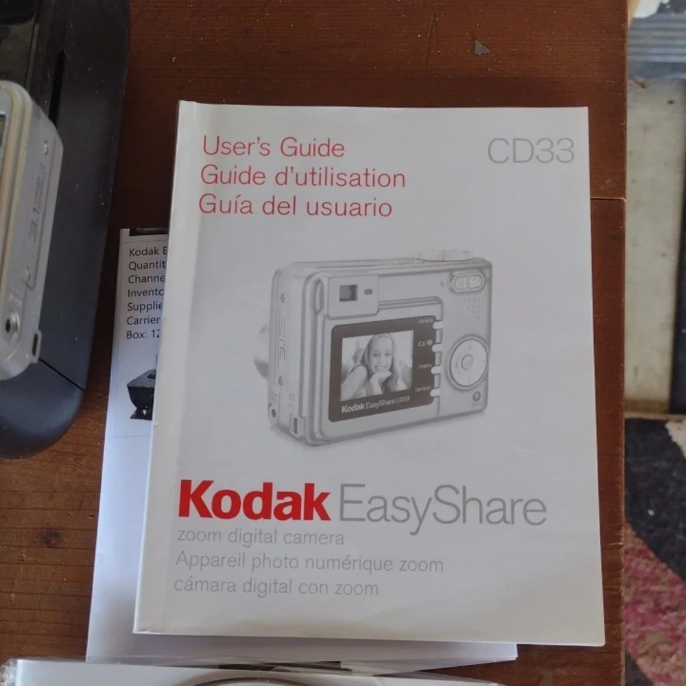 Kodak Easyshare Printer Dock&Silver Digital Camera Compact Point-and-Shoot NWOT